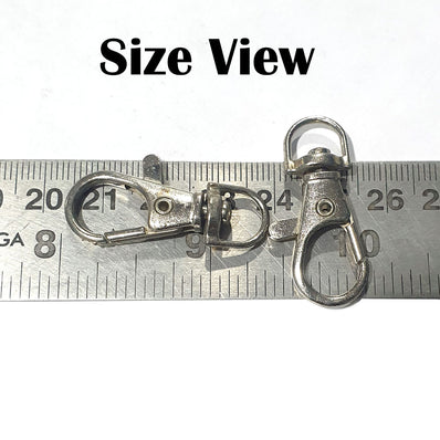 2 Pcs Pack Large Swivel Lobster Claw Claps Hook