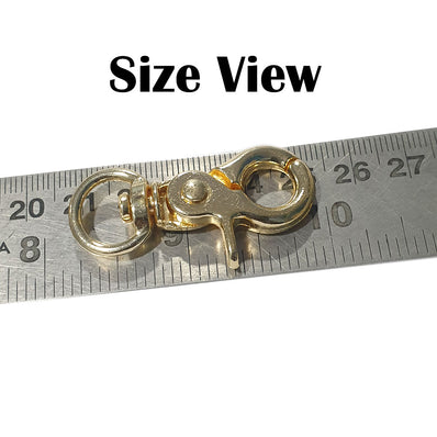 2 Pcs Pack Large Swivel Lobster Claw Claps Hook