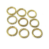 40 PCS PACK LINK AND CONNECTOR ROUND Jewelry making findings