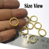 40 PCS PACK LINK AND CONNECTOR ROUND Jewelry making findings