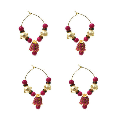 Combo Pack Of 2 Pairs Of Earrings, Gold, Silver Hot and Bold TrendsTops Earring for Girls & Women