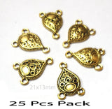 25 Pcs Pack in Size approx 21x13mm Size Chandeliers Link Oxidized Charms beads