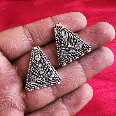 10 PCS PACK, 5 HOLE SPACER BAR, OXIDIZED SILVER PLATED, IN SIZE ABOUT 27x24 MM, BEST FOR MULTI ROW JEWELRY MAKING