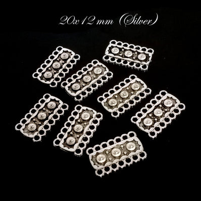 Wholesale SUPERFINDINGS 60Pcs 3 Styles Alloy Rhinestone Bar Spacers 3-Hole  Metal Spacers Bar Link Connectors Bar Spacer Beads for DIY Jewelry Making 