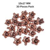'COPPER COLLECTION' 30 Pieces Pack' 15x17 mm Charms