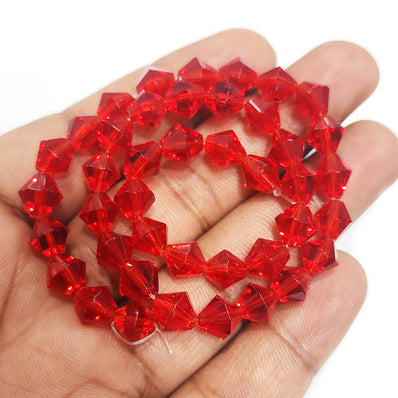 BICONE SHAPE' SUPER FINE FINISH HIGH QUALITY CZECHOSLOVAKIAN (CZECH REP.) CRYSTAL BEADS