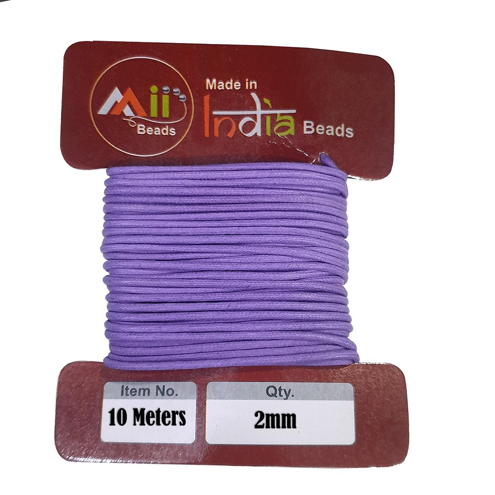 10 Meters Cotton Cords for jewelry Making 2mm