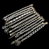 10 PCS PACK' 3 INCHES LONG ASSORTED PACK OF EXTENSION CHAIN FINDINGS FOR JEWELRY MAKING
