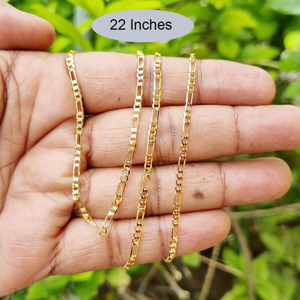 3METER FULL LENGTH 2.5MM JEWELRY MAKING CHAIN, Gold PLATED – Madeinindia  Beads