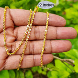 Fancy Jewelry Chain Best quality long lasting plated  Gold