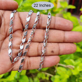 Fancy Jewelry Chain Best quality long lasting Rhodium plated