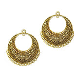 3 Pairs Lot Gold Oxidized best quality of earring making raw materials  in size about 40x45mm