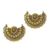 5 Pairs Lot Gold Oxidized best quality of earring making raw materials  in size about 18x27mm