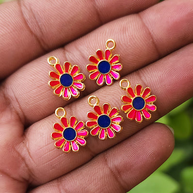 2 PCS PACK' 15 MM' NEW TREND RESIN SMALL CHARMS JEWELLERY MAKING FINDINGS PENDANTS