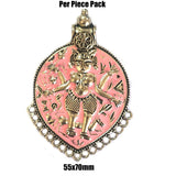 Per Piece Pack Enamelled Metal Pendants New Trend for Jewellery Making