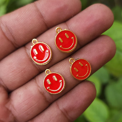 2 PCS PACK' 15 MM' NEW TREND RESIN SMALL CHARMS JEWELLERY MAKING FINDINGS PENDANTS
