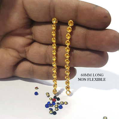 20 Pcs (10 Pairs) New Trend Ear Tops Stud Findings