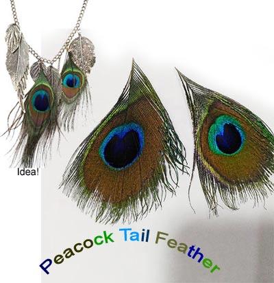 Elegant Peacock Feather Necklace | Vintage Inspired Fashion & Accessories |  40s and 50s Clothing and Rockabilly Collection | 1940s, 1950s Dresses Tops  Cardigans Trousers