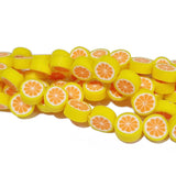 PER STRAND/LINE 9~10MM FIMO CANDIES DESIGNER RUBBER BEADS POLYMER CLAY BEADS FOR CRAFT AND JEWELRY MAKING, APPROX 39 BEADS IN A LINE, ONE LINE HAS ABOUT 16 INCHES LONG