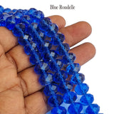 Per Line 16 inches long, Fire Polished Crystal Glass beads for Jewelry Making in size about 12mm