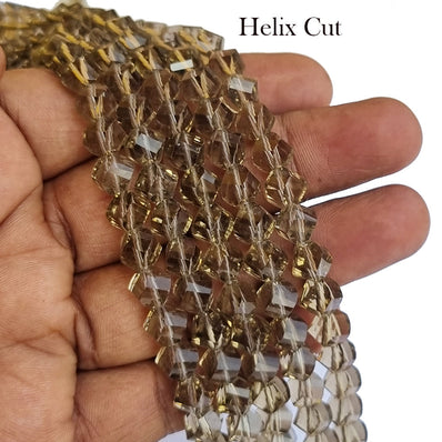 Per Line 16 inches long, Fire Polished Crystal Glass beads for Jewelry Making in size about 8mm