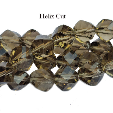 Per Line 16 inches long, Fire Polished Crystal Glass beads for Jewelry Making in size about 10mm