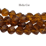 Per Line 16 inches long, Fire Polished Crystal Glass beads for Jewelry Making in size about 9mm