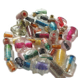 500 Gram Pack Large Colorful multi Glass Beads Size approx 14~30mm mixed