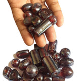 500 Gram Pack Brown handmade Mix multi Glass Beads