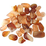 200 Gram Pack dual two tone glass beads for jewellery making, Peach color