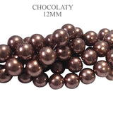 Glass Pearl Round Bead Strands High quality triple quoted , approx 72 Pcs, Strands line approx 32 Inches