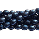 Loose Glass Pearl Beads Drop Shape, in size about7x9mm,  Sold Per 48 Beads, it will come about 16 inches while stringing