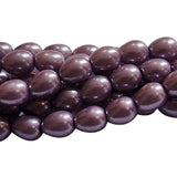 Loose Glass Pearl Beads Drop Shape, in size about7x9mm,  Sold Per 48 Beads, it will come about 16 inches while stringing