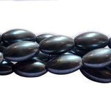 Loose Glass Pearl Beads Oval Shape, in size 10x18mm, Sold Per 21 Beads, it will come about 16 inches while stringing