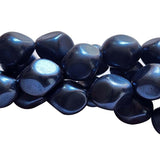 Loose Glass Pearl Beads Barroque Shape, in size 12x14mm, Sold Per 28 Beads, it will come about 16 inches while stringing