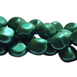 Loose Glass Pearl Beads Barroque Shape, in size 12x14mm, Sold Per 28 Beads, it will come about 16 inches while stringing