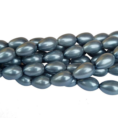 5X8mm Loose Glass Pearl Beads  teardrop  Shape, Sold Per 45-46 Beads, it will come about 16 inches while stringing