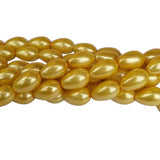 5x8mm Loose Glass Pearl Beads  teardrop  Shape, Sold Per 45-46 Beads, it will come about 16 inches while stringing