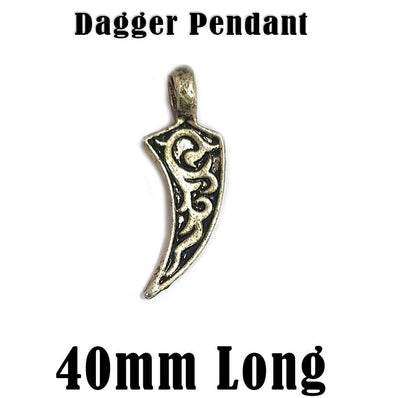 5 Pcs Pack German Silver Pendant Size About 40mm