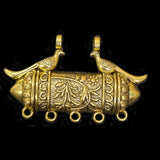 3 Pcs Lot Gold Tabiz, Tabeez, ethnic Large Size Pendant for jewelry making in size about 51x35mm