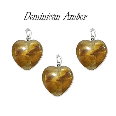 Heart Charms Pendants small size, 100% Authentic Gemstone Pendants Sold Per Piece.