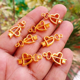 10 PCS PACK 'KEY CHARMS FOR JEWELLERY MAKING CHARMS FOR JEWELLERY MAKING' APPROX SIZE 21 MM