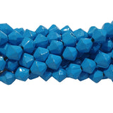 2 strands/line each 16", JADE IMITATION GLASS BEADS 46~48 Beads approx in 16 inches strand/line