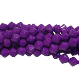 2 strands/line each 16", JADE IMITATION GLASS BEADS 46~48 Beads approx in 16 inches strand/line