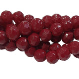 10mm, 2 STRANDS/LINE EACH 16", JADE IMITATION GLASS BEADS 44~45 BEADS APPROX IN 16 INCHES STRAND/LINE