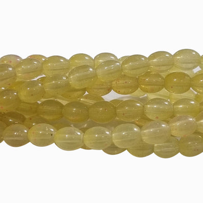 2 Line/string (each line 16 inches long) glass beads dyed for jewelry making