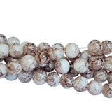 PER LINE, 8MM SIZE JADE REPLICA FINE QUALITY OF GLASS BEADS FOR JEWELRY MAKING, approx 48~51 Beads