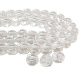 8mm Crystal Glass beads, priced per strand  strand length 16 inches