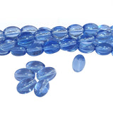 Plain Crstal 9x11mm Crystal Glass beads, priced per strand  strand length 16 inches