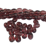 8x10mm Crystal Glass beads, priced per strand  strand length 16 inches